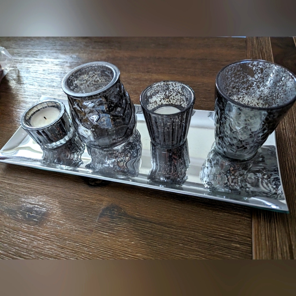 Urban Barn decorative candle holders
